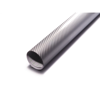 Folia rolka Carbon 4D srebrna 1,52x30m 9086