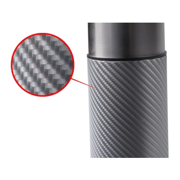 Folia rolka Carbon 4D srebrna 1,52x30m 9086