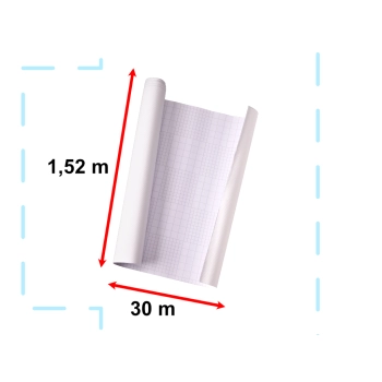 Folia rolka carbon 4D biała 1,52x30m