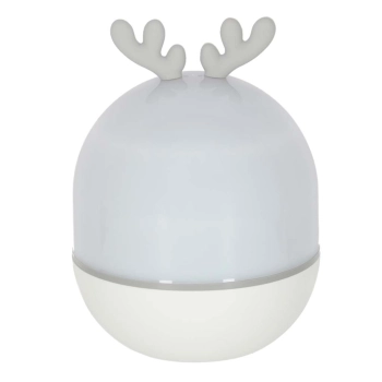 Lampka nocna projektor gwiazd LED USB obrotowy 6 motywów pilot renifer