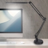 Lampka na biurko biurkowa LED USB obrotowy wysięgnik 2 sposoby mocowania