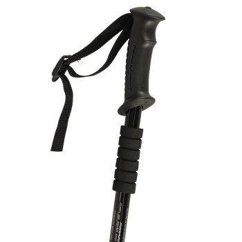 Kijki kije trekkingowe do nordic walking składane 2 sztuki czarne