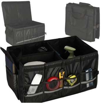 Organizer do bagażnika torba do samochodu z odblaskami 60X35X30