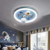 Lampa LED sufitowa plafon do pokoju dziecięcego ściemniana LUMELA + pilot astronauta