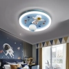 Lampa LED sufitowa plafon do pokoju dziecięcego ściemniana LUMELA + pilot astronauta