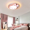 Lampa LED sufitowa plafon do pokoju dziecięcego ściemniana LUMELA + pilot króliczek