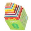 Wieża edukacyjna drewniana sorter kształty nauka liczenia 71cm XXL