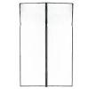 Moskitiera siatka magnetyczna LUARO na drzwi solidna mocny magnes 110x210cm