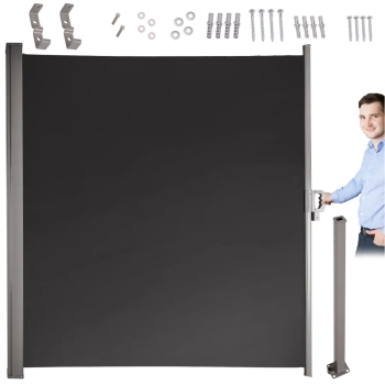 Markiza boczna tarasowa LUARO parawan zwijana 160 x 300 cm