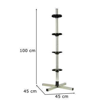 Stojak na koła opony felgi do garażu regał samochodowy organizer pokrowiec
