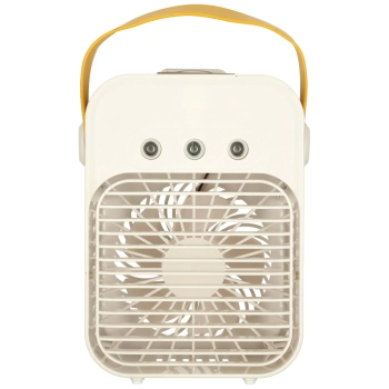 Klimatyzator klimator przenośny wentylator biurkowy nawilżacz 3w1 USB biały