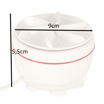 Pralka mini turystyczna przenośna wolnostojąca 5L USB