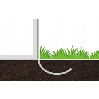 Szklarnia ogrodowa warzywniak tunel foliowy na pomidory biała 200 x 77 x 168/146 cm