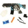 Pistolet na kulki żelowe wodne karabin niebieski zasilanie bateryjne USB 550szt. 7-8mm