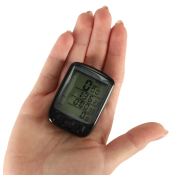 RALLEX Licznik rowerowy wodoodporny przewodowy prędkościomierz 25w1 LCD