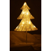 Dekoracja świąteczna stojąca choinka 39cm 10LED ciepły żółty zasilanie bateryjne