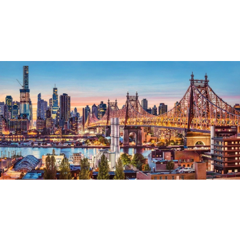 CASTORLAND Puzzle układanka 4000 elementów Good Evening New York - Wieczór w Nowym Jorku 138x68cm