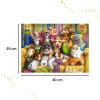 CASTORLAND Puzzle układanka 70 elementów Playful Pets - Zabawne zwierzęta 5+