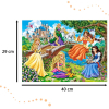 CASTORLAND Puzzle układanka 70 elementów Princesses in Garden - Księżniczki w ogrodzie 5+