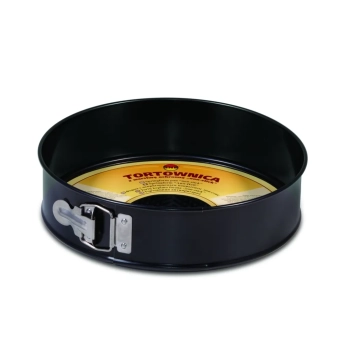 Tortownica forma do pieczenia z odpinanym rantem 24cm czarna