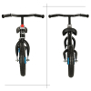 Rowerek biegowy Trike Fix Balance czarno-niebieski