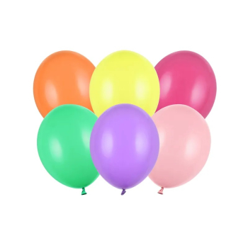 Balony Strong pastelowe mix kolor 27cm 100 sztuk