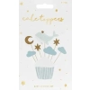 Dekoracje do muffinek babeczek - Wieloryb 11cm-13,5cm 7 sztuk