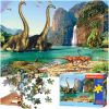 Puzzle układanka 60el. Świat dinozaurów 5+ CASTORLAND