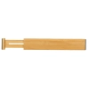 Organizer do szuflady bambusowy separator regulowany na sztućce narzedzia 43cm 1 sztuka