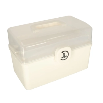 Pojemnik na leki organizer pudełko apteczka 34 x 19 x 22,5 cm
