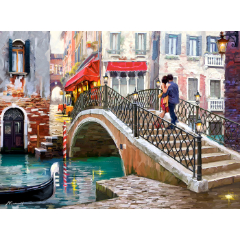 CASTORLAND Puzzle układanka 2000 elementów Venice Bridge - Wenecki Most 92x68cm