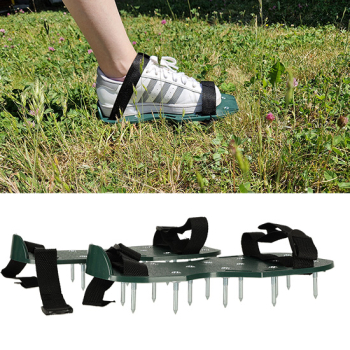 Aerator wertykulator do trawy buty z kolcami do trawnika