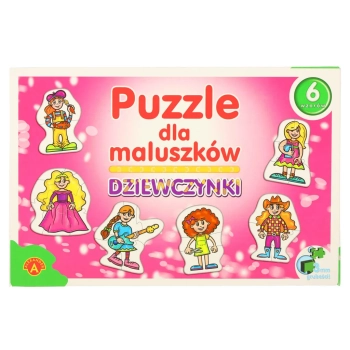 ALEXANDER Puzzle dla maluszków - dziewczynki 2+
