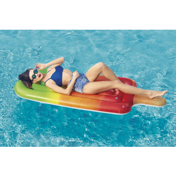 BESTWAY 43161 Materac dmuchany do pływania lód materac plażowy na patyku 185cm