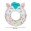 INTEX 59266 Kółko do pływania koło dmuchane ponton plażowy jednorożec max 40kg 76 cm