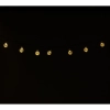 Lampki ogrodowe solarne kulki 7m 50LED ciepły biały