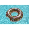 Kółko do pływania dmuchane BESTWAY 36188 donut brązowe 107cm