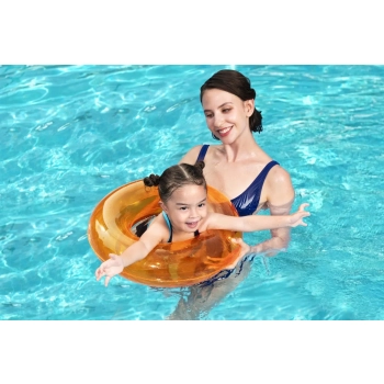 Kółko do pływania dmuchane BESTWAY 36022 pomarańczowe 51cm