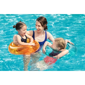 Kółko do pływania dmuchane BESTWAY 36022 pomarańczowe 51cm