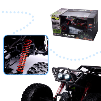 Samochód zdalnie sterowany na pilota RC Rock Crawler HB-P1001 4WD 2,4GHz 1:10