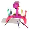 Projektor rzutnik kalka do nauki rysowania dla dzieci slajdy fioletowy