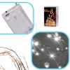 Lampki LED druciki dekoracyjne świąteczne choinkowe 5m 50LED zimny biały