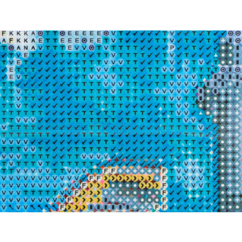Haft diamentowy mozaika zestaw 5D jezioro