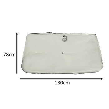 Parasol osłona przeciwsłoneczna na przednią szybę do samochodu auta mata składana UV 78x130cm