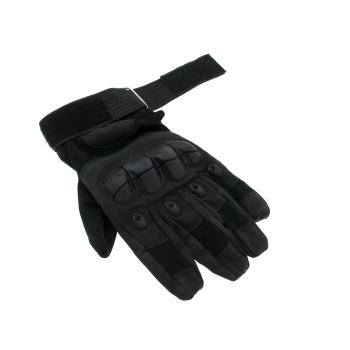 Rękawice taktyczne survival wojskowe ochrona kostek XL czarne
