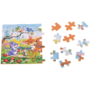 Puzzle dla dzieci bajkowe w puszce zwierzęta leśne 60 elementów