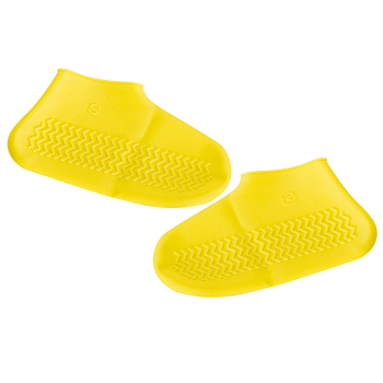 Ochraniacze na buty wodoodporne kalosze S żółte roz. 26-34