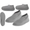 Ochraniacze na buty wodoodporne kalosze M szare roz. 35-38