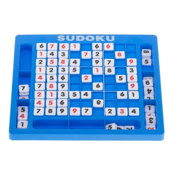 Gra logiczna liczbowa łamigłówka sudoku