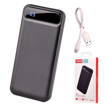 L-BRNO PowerBank Power Bank 10000mAh 2USB czarny